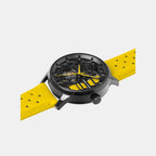 Paddock Women Automatic Black Dial Analog Leather Watch 145G849