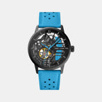 Pierre Lannier Paddock Women Automatic Black Dial Analog Leather Watch 145G866-1