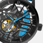 Pierre Lannier Paddock Women Automatic Black Dial Analog Leather Watch 145G866-3