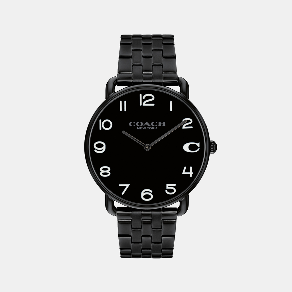 Coach Round Black Analog watch