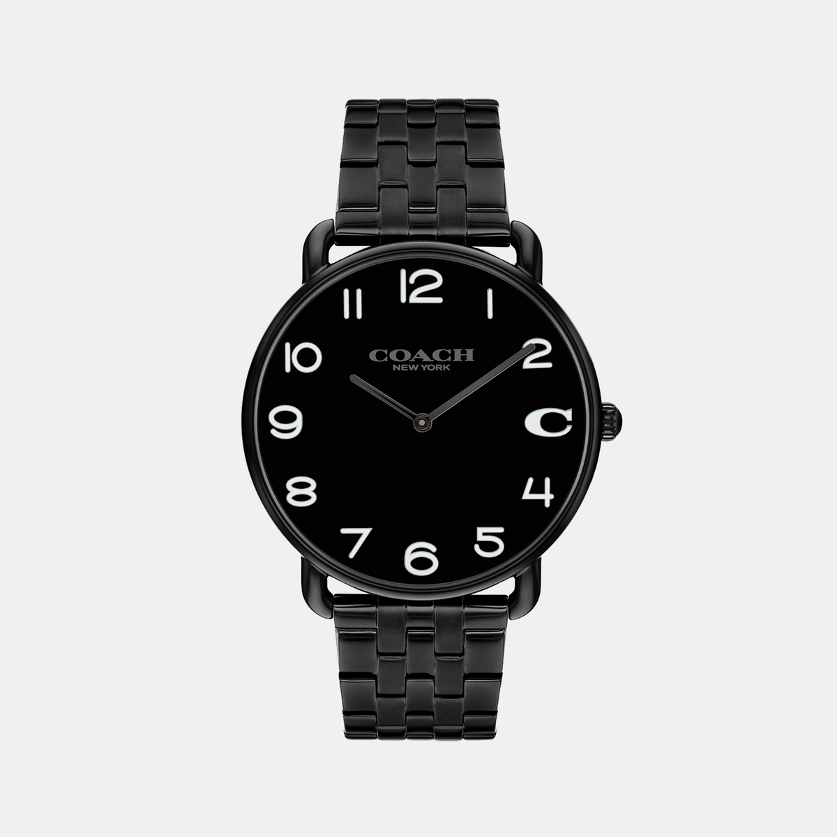 Coach Round Black Analog watch