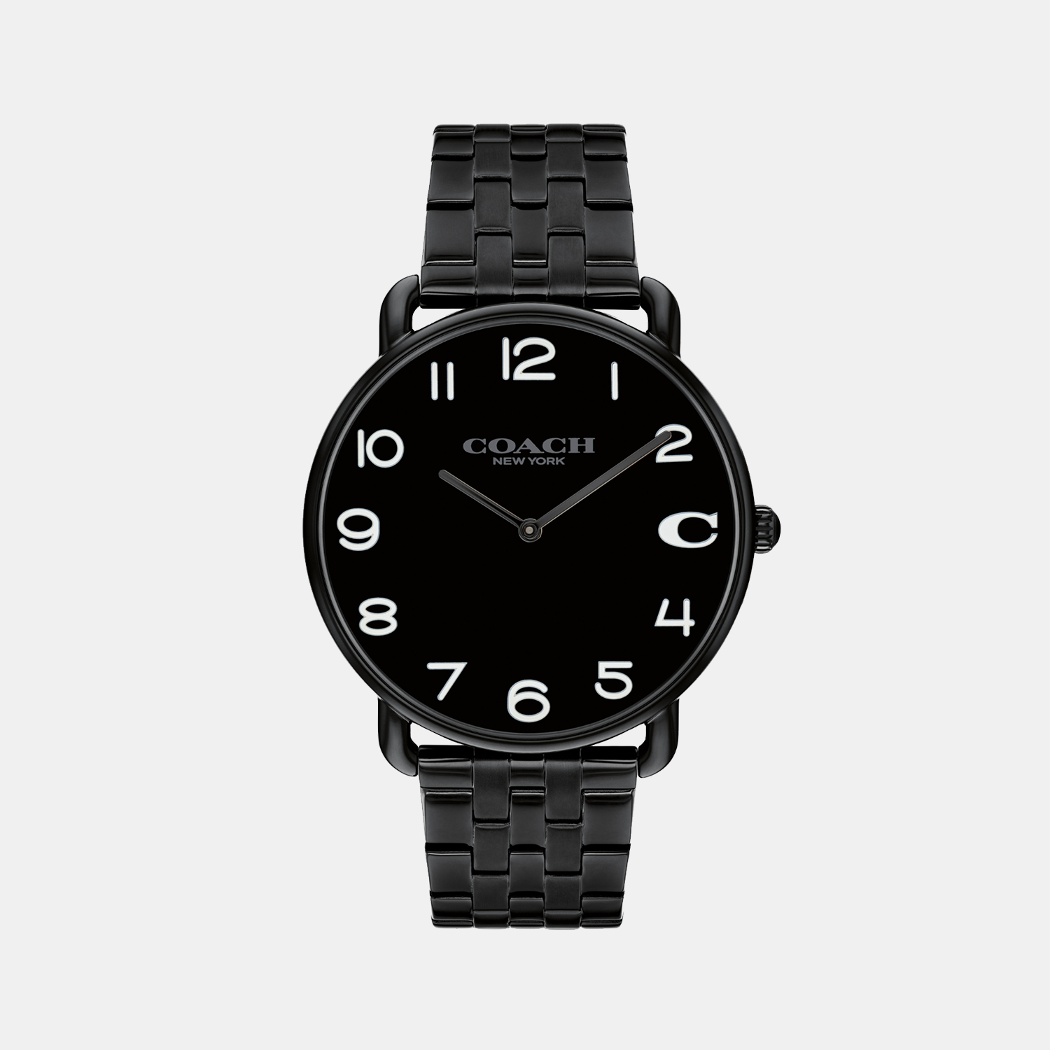 Coach Round Black Analog watch