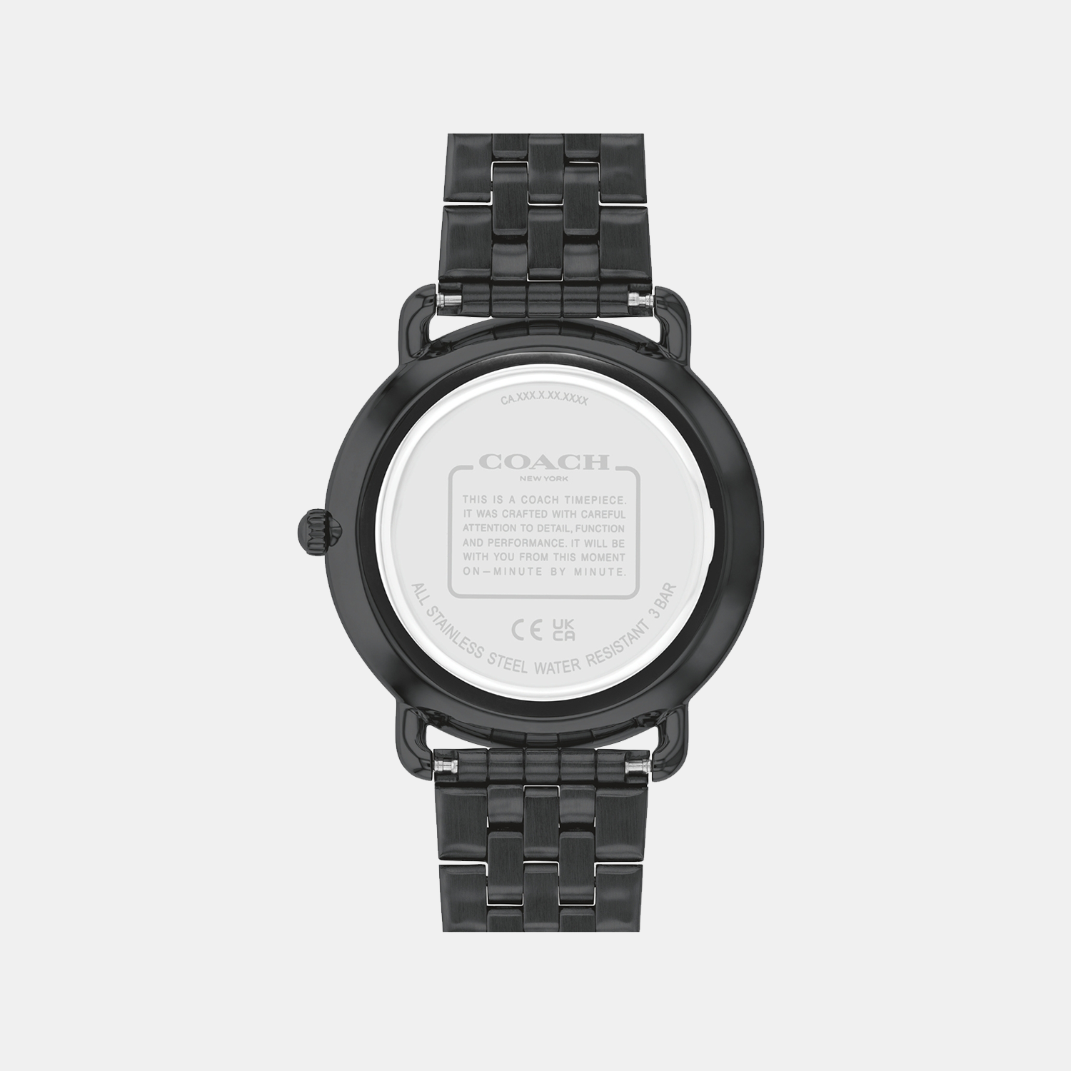 Coach Men Round Black watch