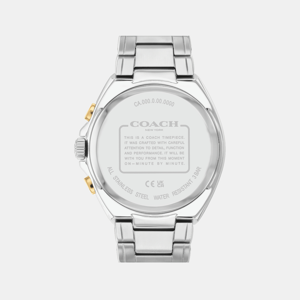 Coach Men Round Black watch