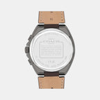 Jackson Men Quartz Brown Dial Chronograph Leather Watch 14602686