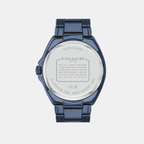 Coach Men Round Blue watch