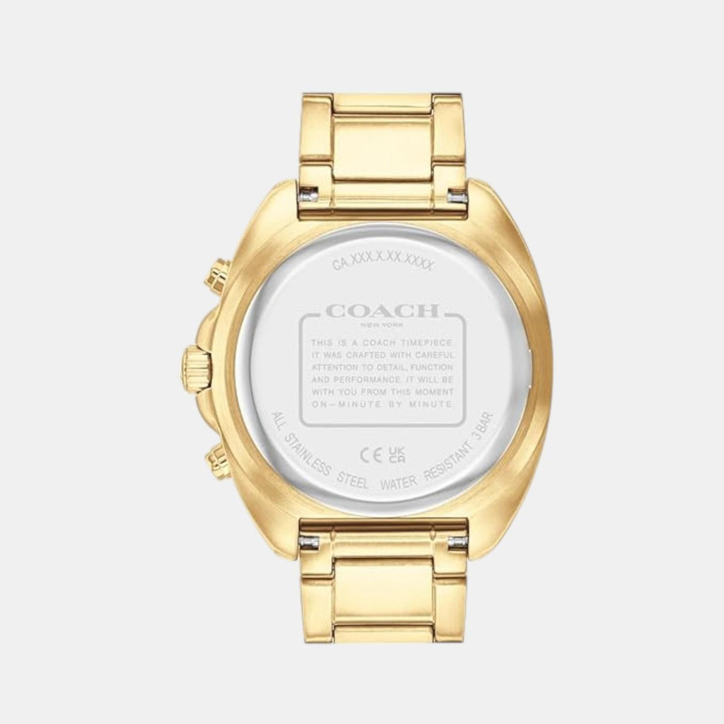 Charter Men Quartz Black Dial Chronograph Stainless Steel Watch 14602703