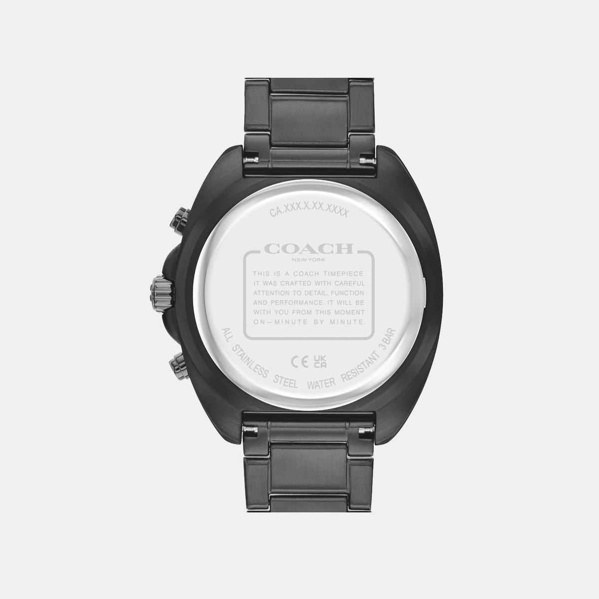 Coach Men Tonneau Black watch
