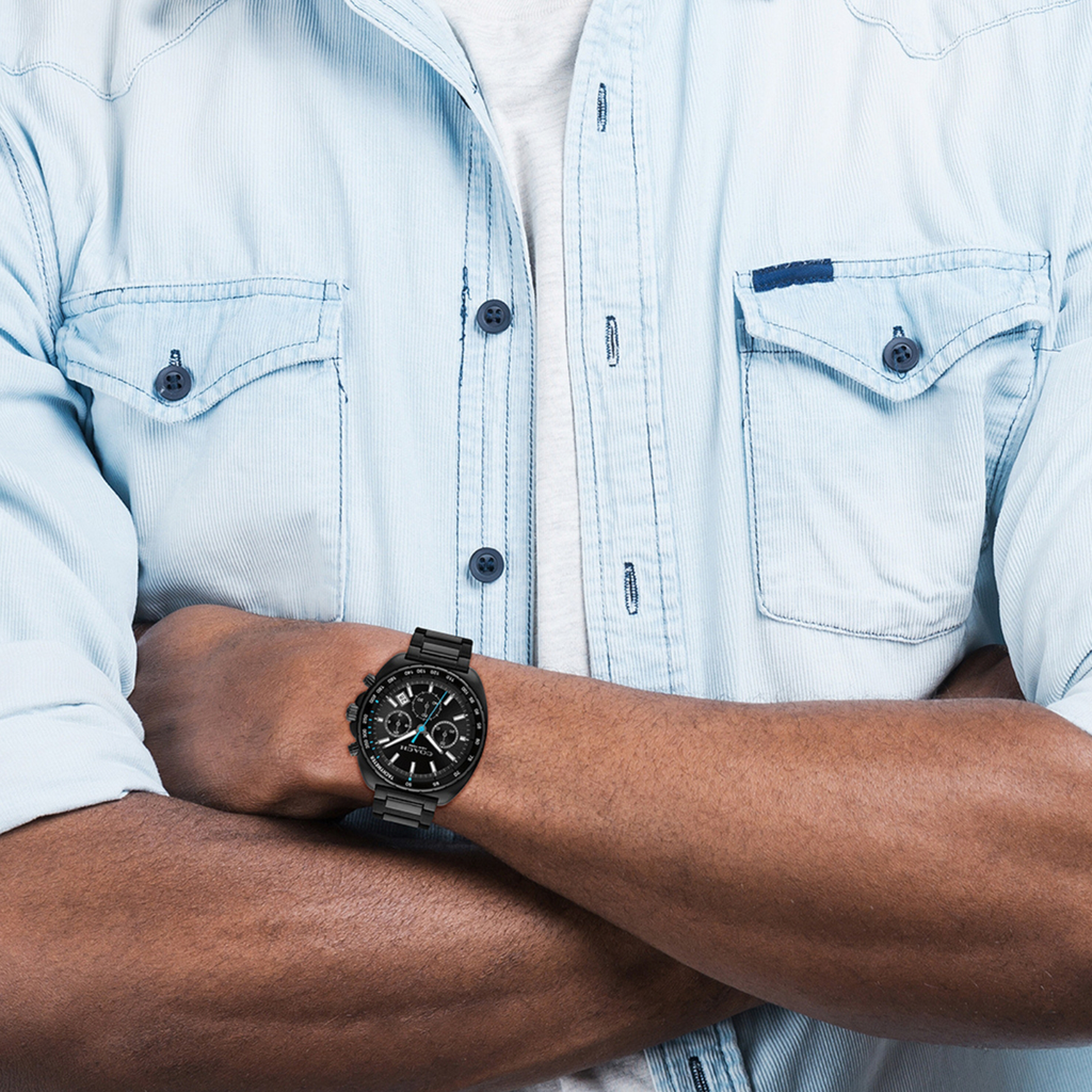 Coach Stainless Steel Tonneau watch