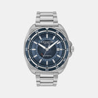 Charter Men Automatic Blue Dial Analog Stainless Steel Watch 14602711
