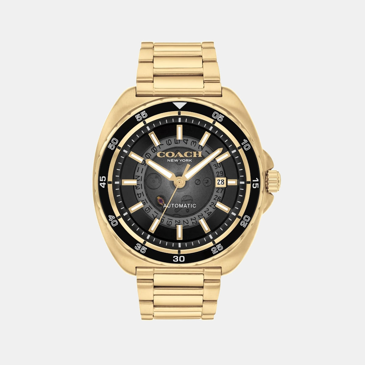 Coach Round Black Analog watch