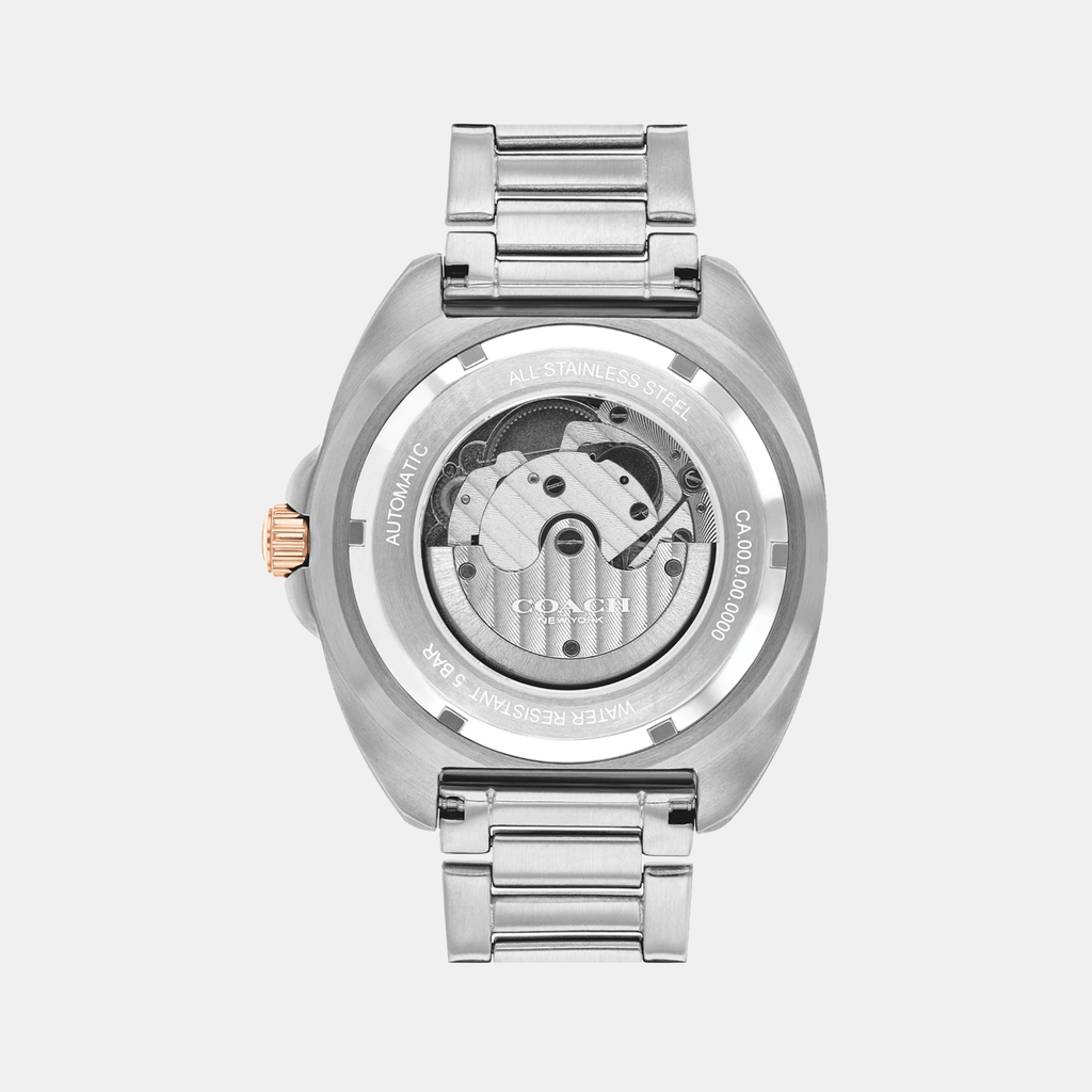 Coach Men Round Blue watch