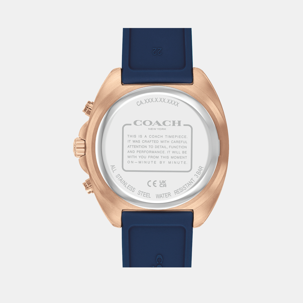 Coach Men Tonneau Blue watch