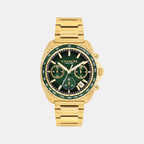Charter Men Quartz Green Dial Chronograph Stainless Steel Watch 14602738