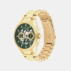 Jackson Men Quartz Green Dial Analog Watch 14602769