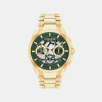 Jackson Men Quartz Green Dial Analog Watch 14602769