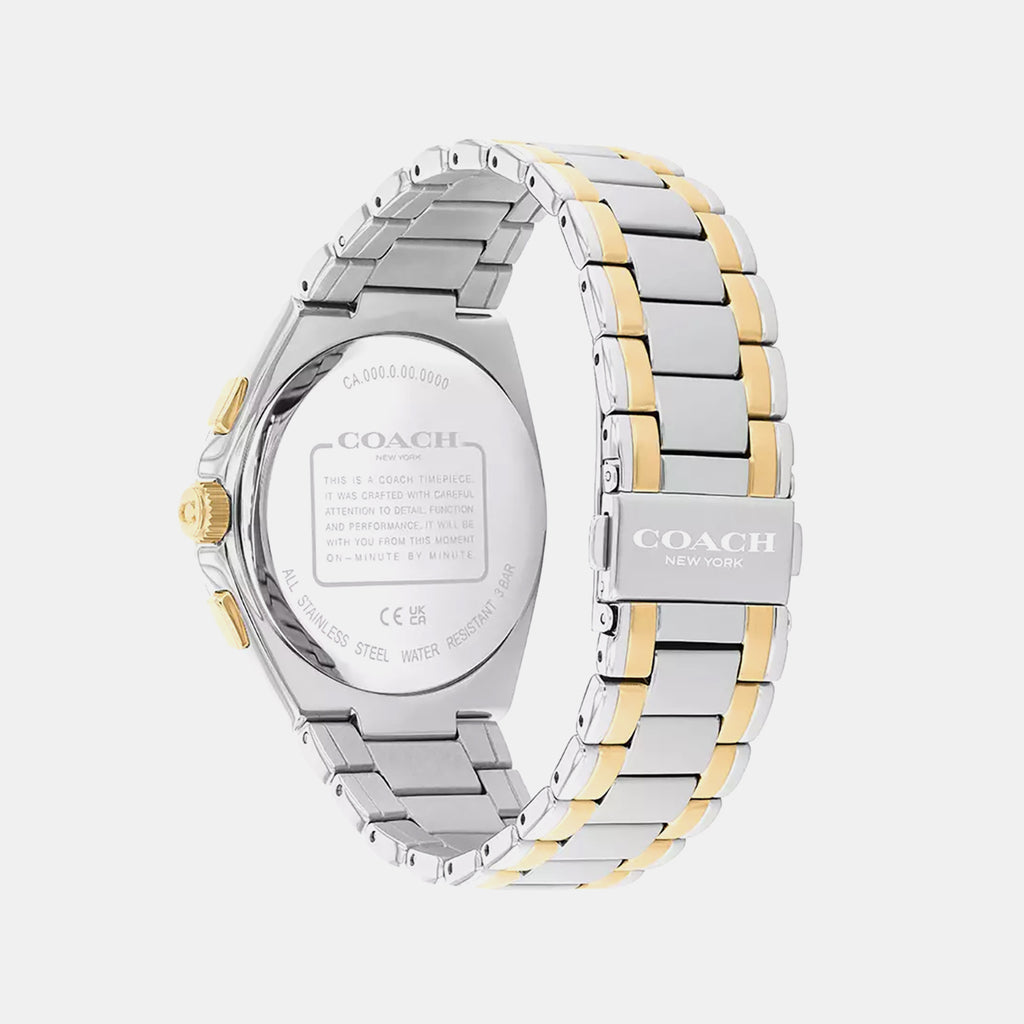 Jackson Men Quartz White Dial Analog Watch 14602771