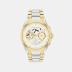 Jackson Men Quartz White Dial Analog Watch 14602771
