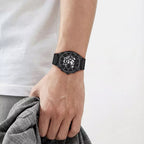 Jackson Men Quartz Black Dial Analog Watch 14602773