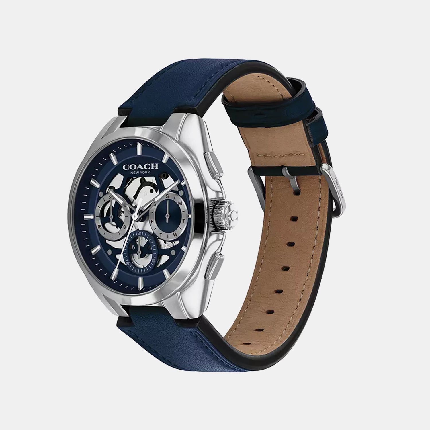Jackson Men Quartz Blue Dial Analog Watch 14602774