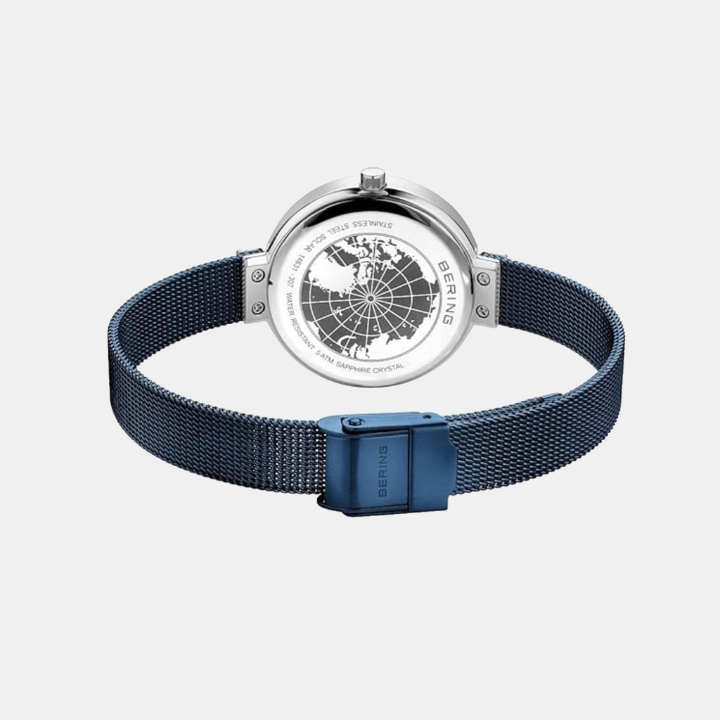 Bering Stainless Steel Round watch