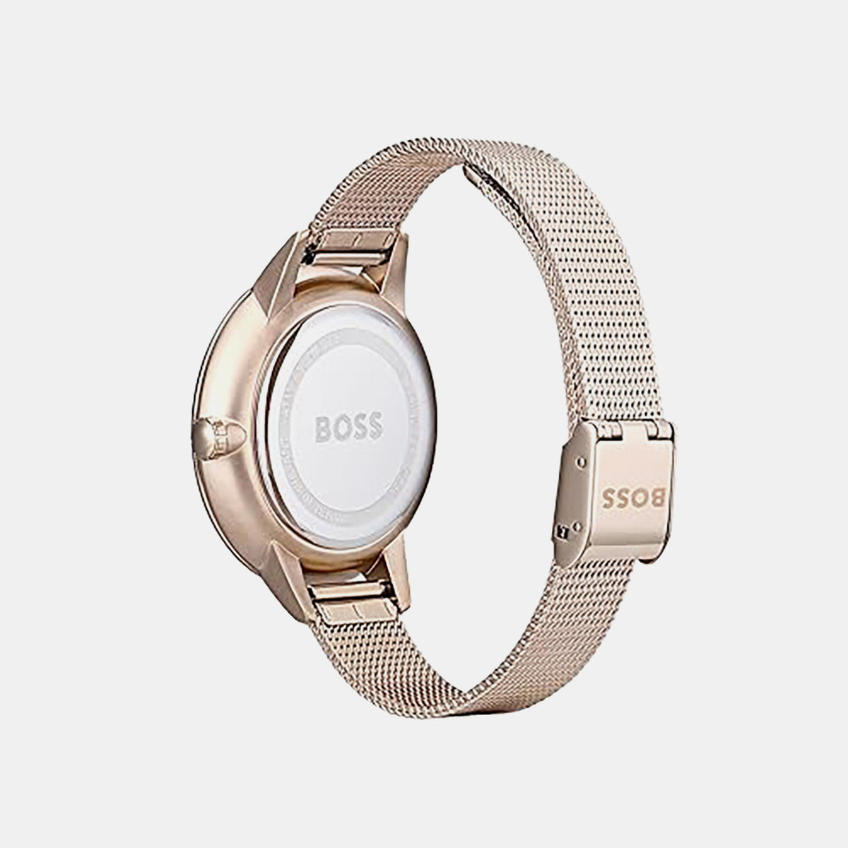 Black Symphony Women Quartz Grey Dial Multi-Function Mesh Watch 1502424