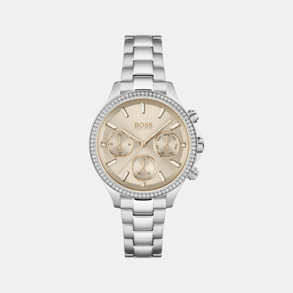 Hera Women Quartz Pink Dial Chronograph Stainless Steel Watch 1502565