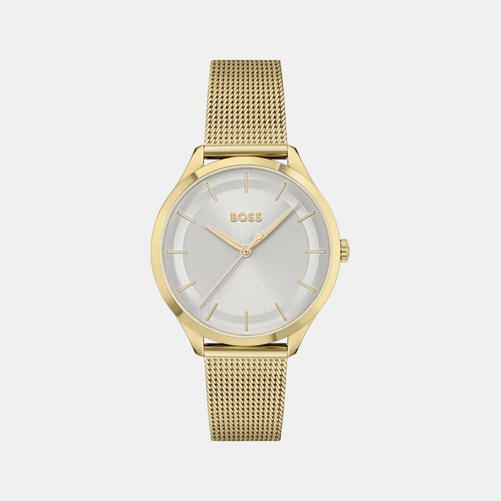 Pura Women Quartz Silver Dial Analog Stainless Steel Watch 1502696