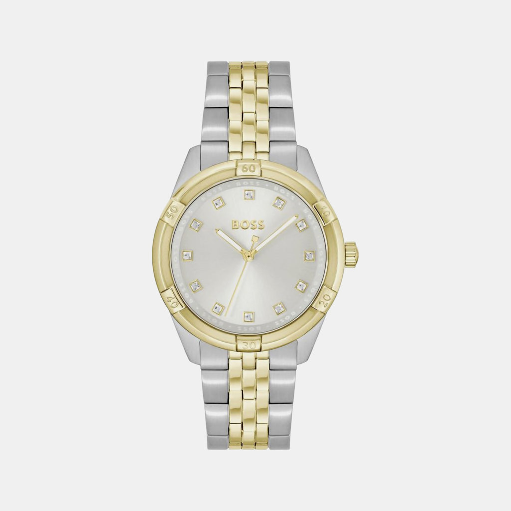 Rhea Women Quartz Silver Dial Analog Stainless Steel Watch 1502700