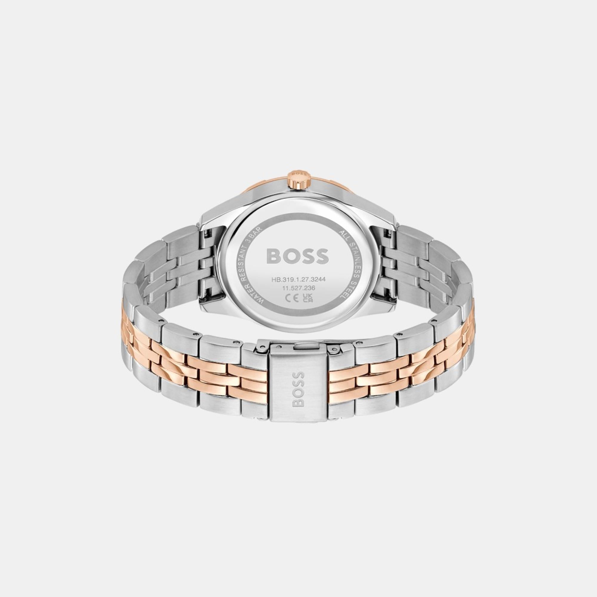 Boss Women Round Blue watch