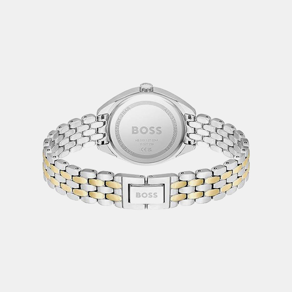 Mae Women Quartz Silver Dial Analog Stainless Steel Watch 1502724