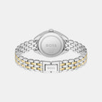 Mae Women Quartz Silver Dial Analog Stainless Steel Watch 1502724