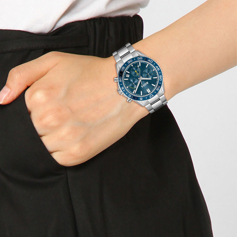 Boss Stainless Steel Round watch