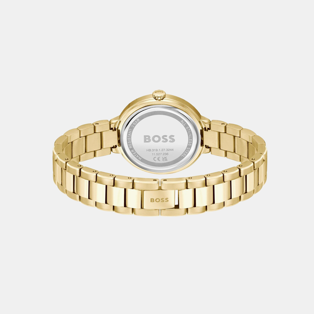 Boss Women Round White watch