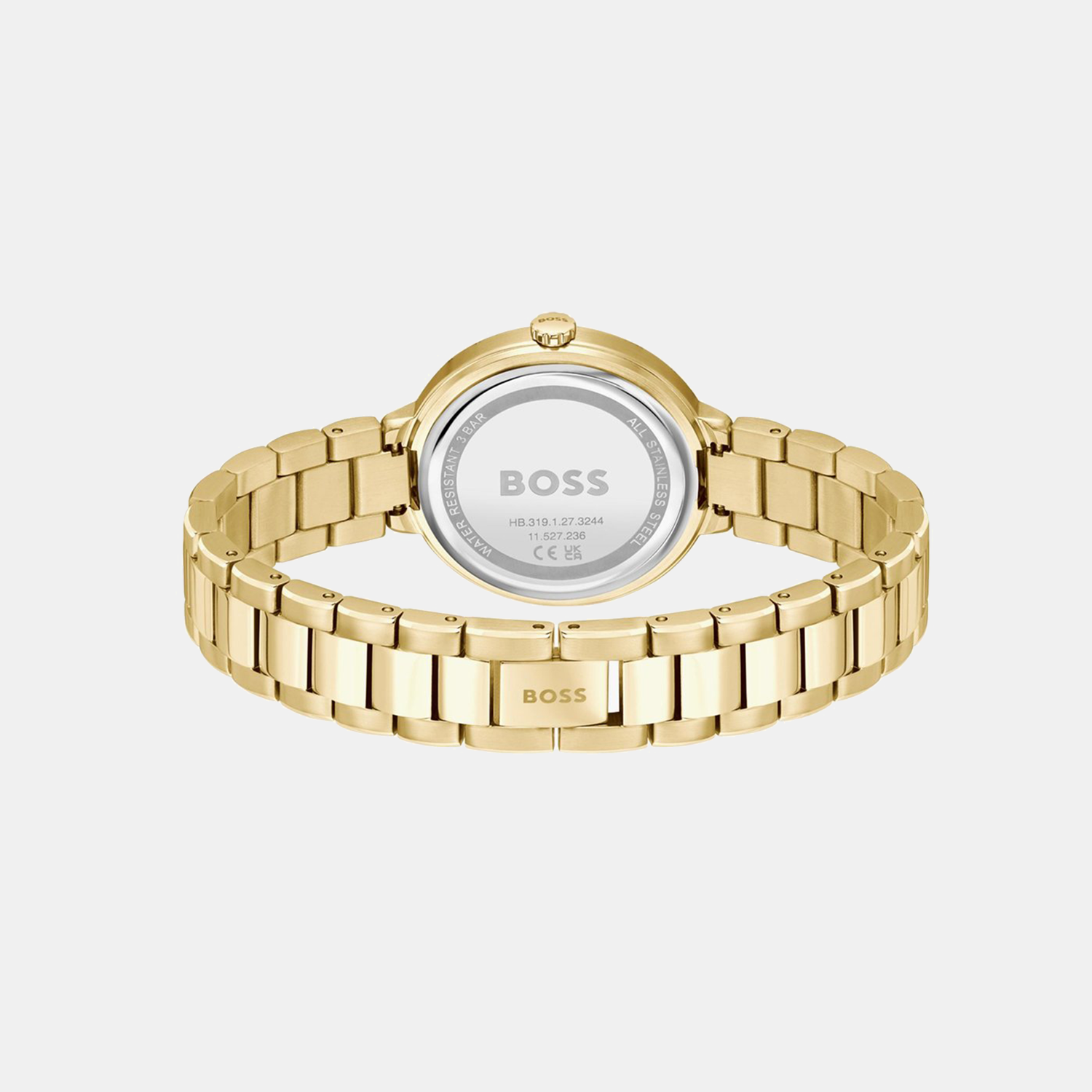 Boss Women Round White watch