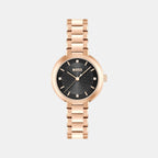 Boss Round Black Analog watch