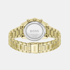 Boss Women Round Gold watch