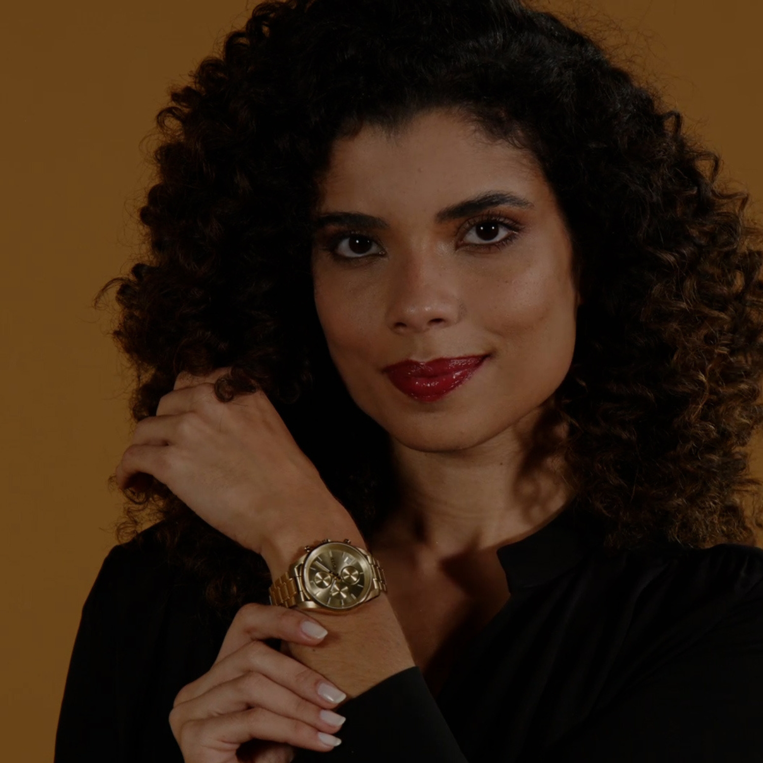 Boss Stainless Steel Gold watch