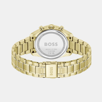 Boss Women Round Brown watch