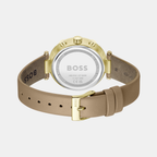 Boss Women Round Silver White watch