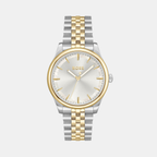 Boss Round Silver Mother Of Pearl Analog watch