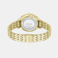 Women Quartz Gold Dial Multi-Function Stainless Steel Watch 1502782