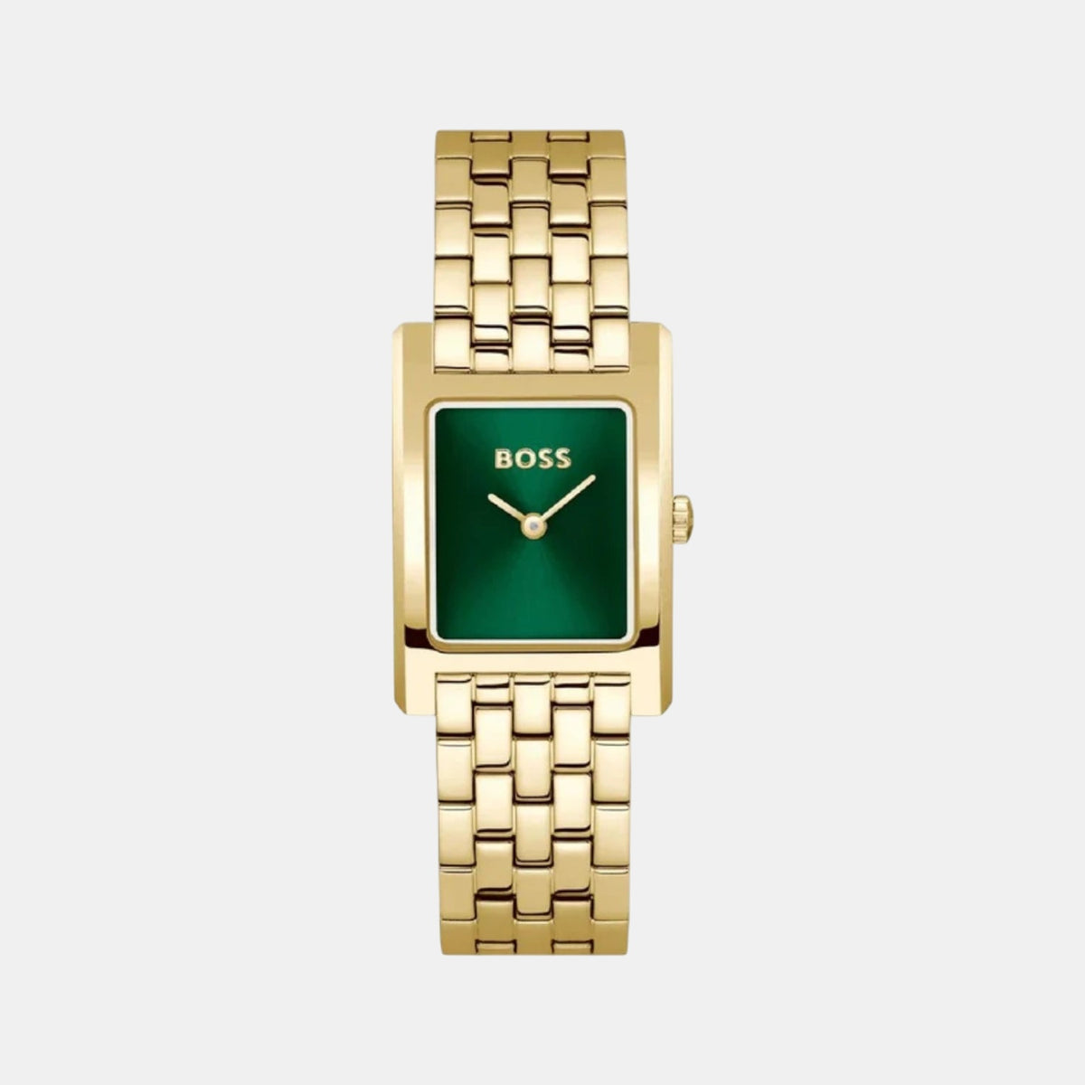 Boss Lucy Qtm Women Quartz Green Dial Analog Stainless Steel Watch 1502785