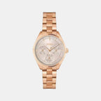 Sage Sport Women Quartz Grey Dial Multi-Function Stainless Steel Watch 1502802
