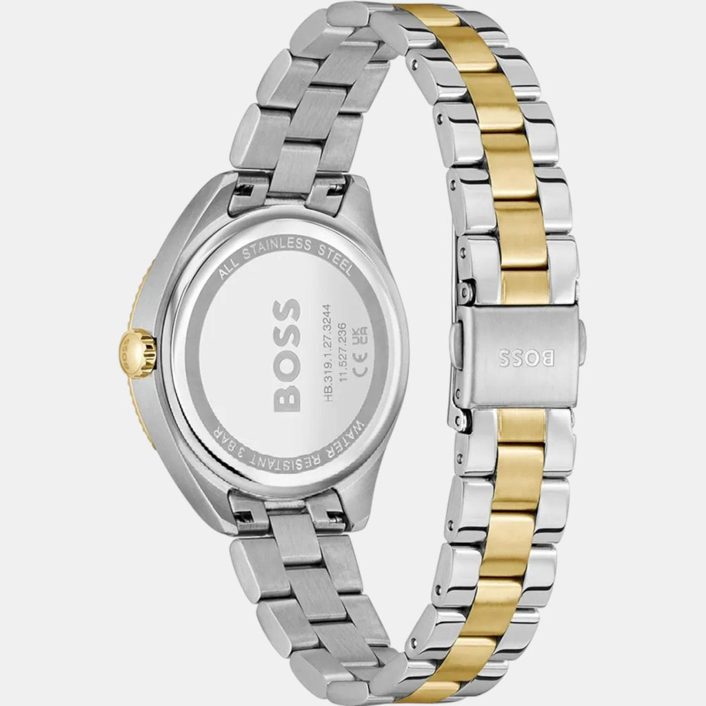 Sage Sport Women Quartz Silver & White Dial Multi-Function Stainless Steel Watch 1502804