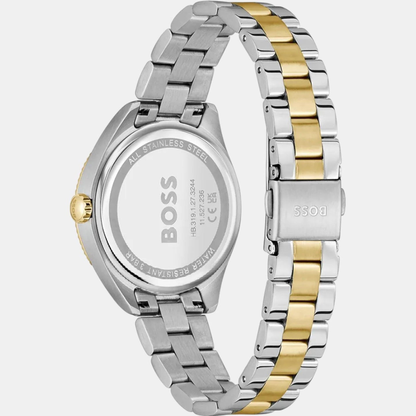 Sage Sport Women Quartz Silver & White Dial Multi-Function Stainless Steel Watch 1502804