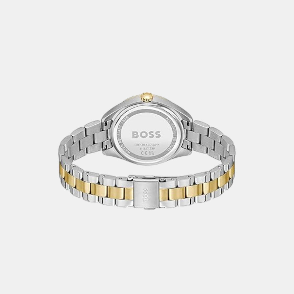 Sage Sport Women Quartz Green Dial Multi-Function Stainless Steel Watch 1502806