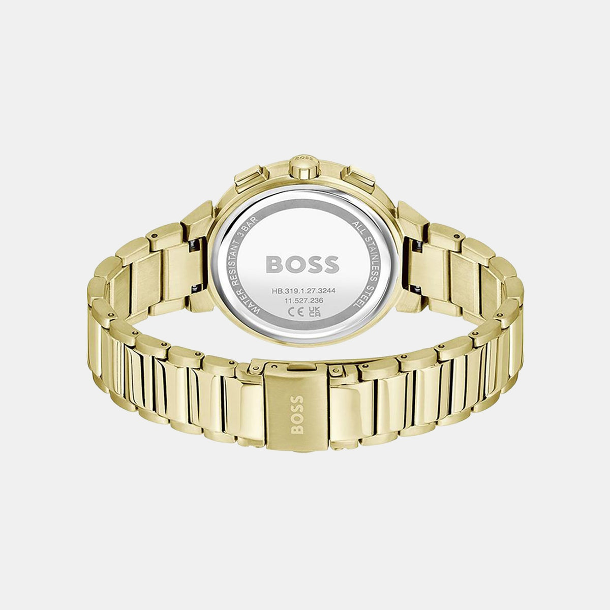 Boss One Women Quartz Silver Dial Multi-Function Stainless Steel Watch 1502807