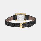 Lucy Precious Women Quartz Black Dial Analog Leather Watch 1502813