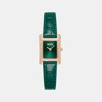 Lucy Precious Women Quartz Green Dial Analog Leather Watch 1502814